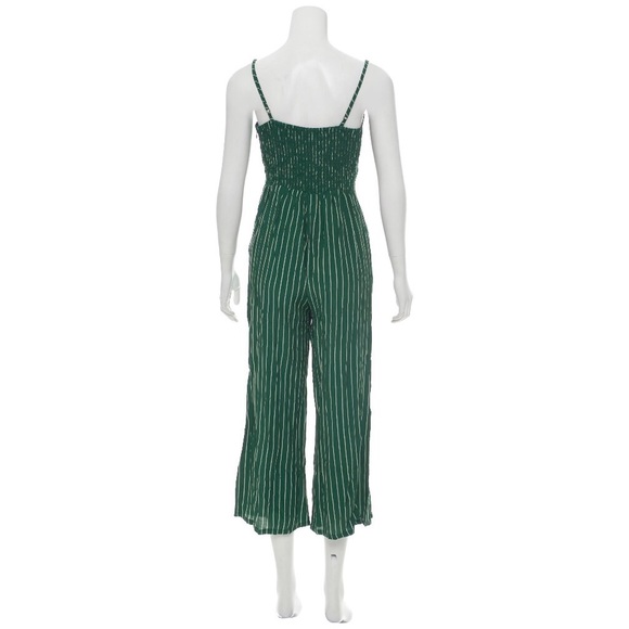 Faithful the Brand Presley Green Striped Jumpsuit - Picture 5 of 5